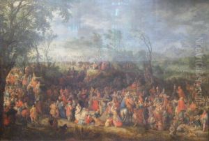 Kreuztragung Christi (Der Gang nach Golgatha) by David Vinckboons I