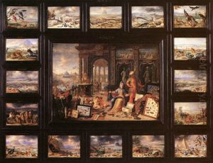 The Continent of Asia by Jan van Kessel the Elder