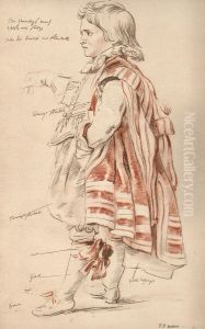 Robin, the Dwarf of the Earl of Arundel by (studio of) Rubens, Peter Paul