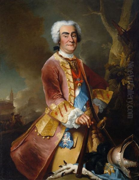 Portrait of Augustus II the Strong. - view 1