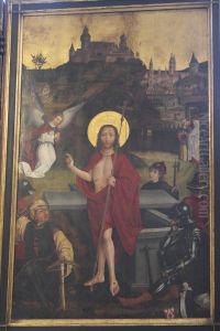 Resurrection of Jesus by Hans Pleydenwurffand workshop