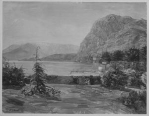 Am Comer See by Wilhelm Heinrich Trutbner