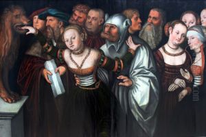 Die Fabel vom Mund der Wahrheit by Lucas Cranach the Elder