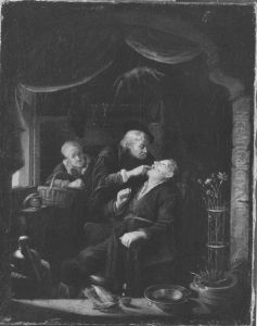 Der Zahnarzt by Gerrit Dou
