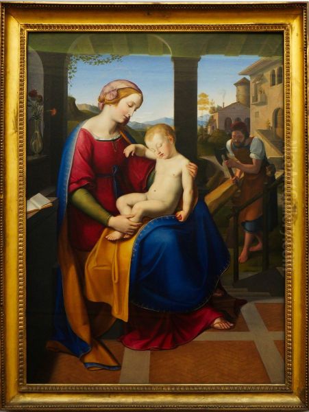 The Holy Family beneath the Portico - view 1