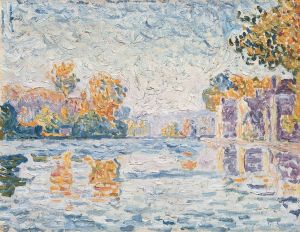 Die Seine bei Samois (Studie) Die Seine bei Samois (Studie)