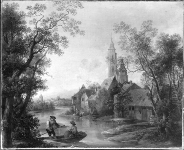 Dorf mit Fahre - view 1