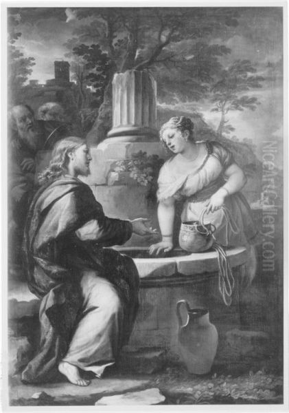 Christus und die Samariterin am Brunnen - view 1