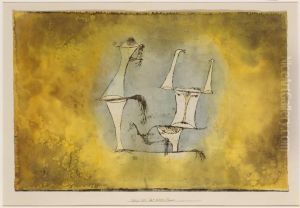 Primeval Couple by Paul Klee