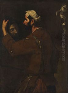 Der Henker mit dem Haupte Johannes des Taufers