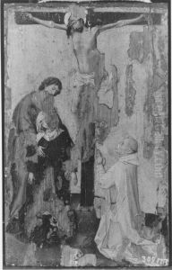Christ on the cross by Rogier van der Weyden