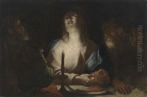 Christus in Emmaus by Christopher Paudiss