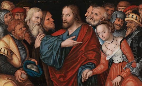 Christus und die Ehebrecherin - view 1