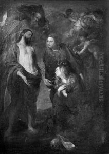 Saint Rosalia introduced to the Holy Trinity by Sir Anthony Van Dyck