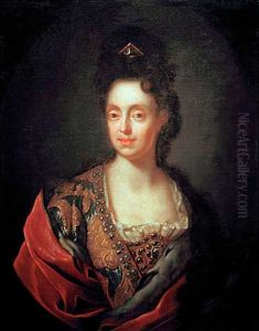 Portrait of Anna Maria Luisa de'Medici, electress of the Palatine