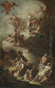 Apotheose des Kurfursten Maximilian III. Joseph von Bayern Apotheose des Kurfursten Maximilian III. Joseph von Bayern