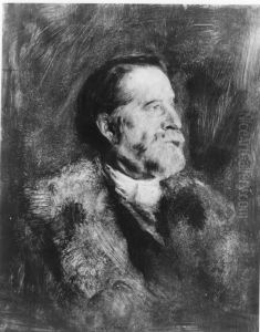 Ernst von Bergmann by Lenbach Franz Von