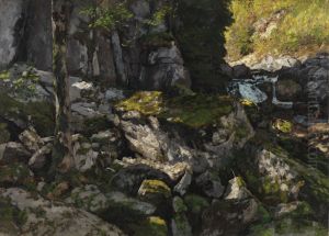 Felsige Waldlandschaft thumbnail