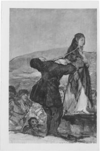 Hexenhinrichtung by Francisco Goya Fuendetodos