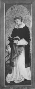 Hl. Laurentius Ruckseite: hl. Vincentius von Valencia