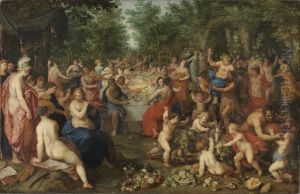 Olympisches Gottermahl by Jan Brughel