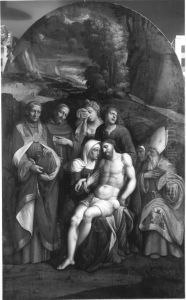 Pieta by Benvenuto Tisi