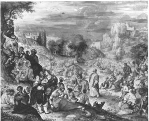 Speisung der Funftausend by Anton Mozart