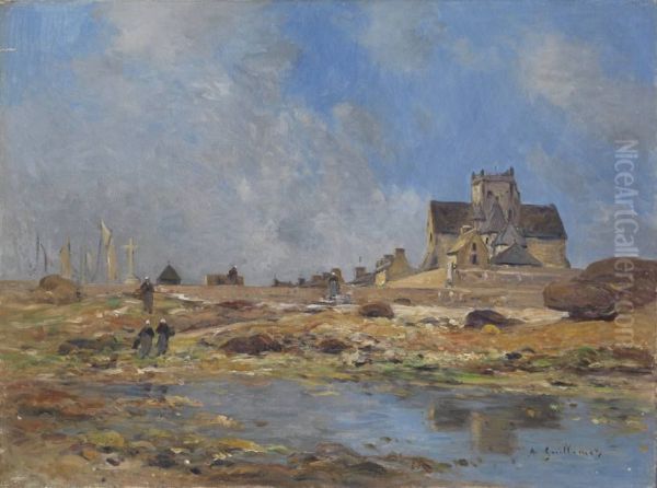 Landschaft mit Kirche - view 1