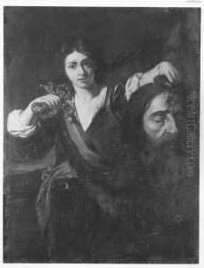 David mit dem Haupt des Goliath by Wenzel Lorenz Reiner