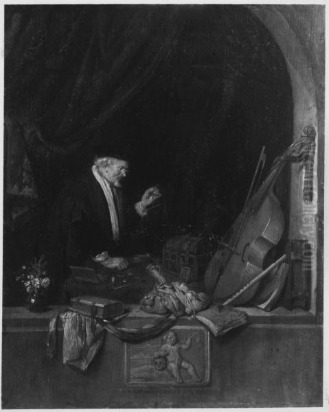 Der Goldwager (Vanitas) - view 1