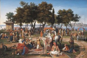An den Sussen Wassern Asiens in Konstantinopel