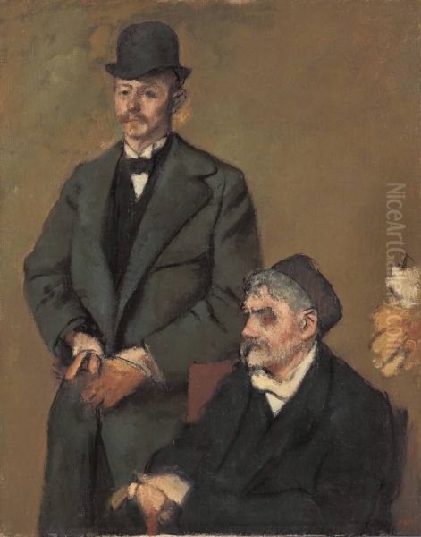 Henri Rouart und sein Sohn Alexis - view 1
