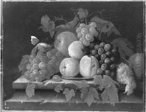 Stillleben mit Fruchten und toten Vogeln