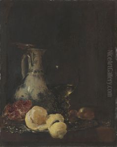 Still Life with a Ming Jug by Willem Kalf
