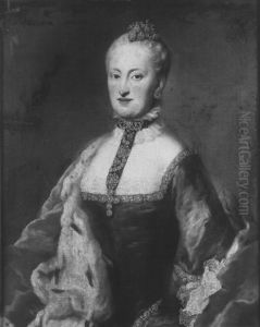 Bildnis der Maria Anna, Gemahlin des Kurfursten Max III. Joseph