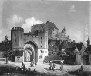 Das Landtor in Landshut