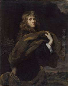 Bildnis eines jungen Herrn by Nicolaes Maes