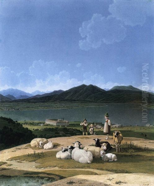Blick auf den Tegernsee - view 1