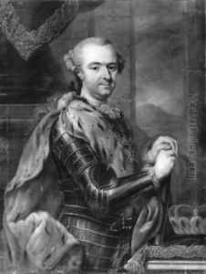 Bildnis des Kurfursten Karl Theodor by Johann Wilhelm Hoffnas or Hofnaas