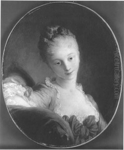 Bildnis einer jungen Dame (Marie-Madeleine Guimard ?) Bildnis einer jungen Dame (Marie-Madeleine Guimard ?)