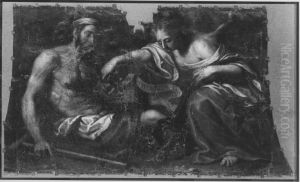 Allegorie auf die Mildtatigkeit
