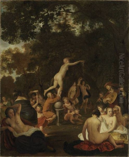 Allegorie des Glucks - view 1