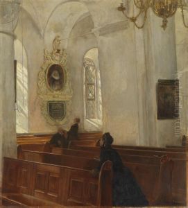 Alte Kirche in (Bad) Segeberg by Carl Albrecht