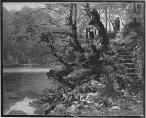 Herbst am Konigssee by Ludwig Thiersch