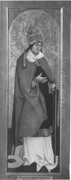 Hl. Papst Kallistus Ruckseite: Hl. Stephanus - view 1