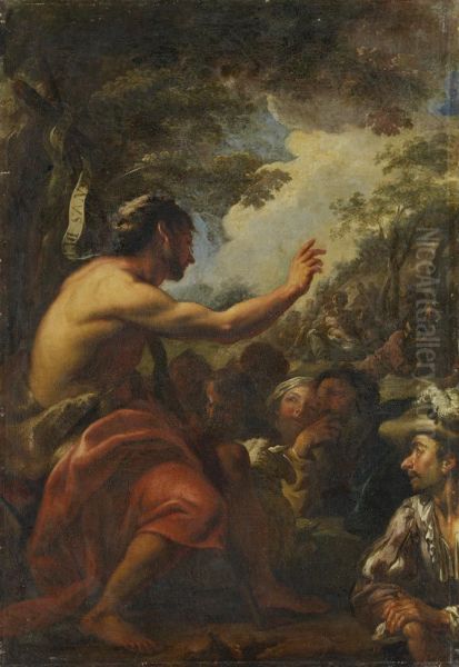 Johannes der Taufer in der Wuste - view 1