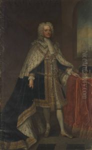 Konig Georg II. von England (Kronungsportrat) by Charles Jervas