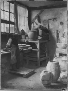 In der Topferwerkstatte