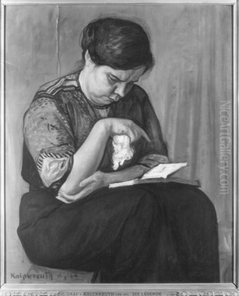 Die Lesende (Adelheid Koenigs) - view 1