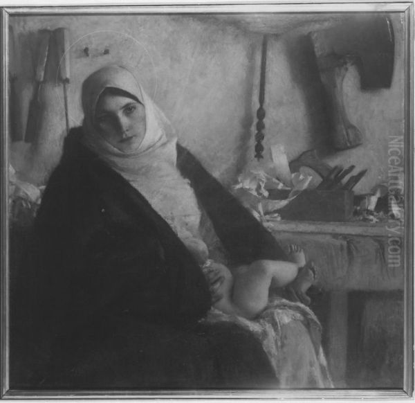Die Madonna mit dem Hobel - view 1